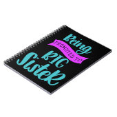 姉に昇進する ノートブック (左側)