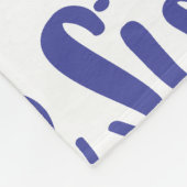 姉に昇進する フリースブランケット (角)