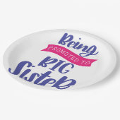 姉に昇進する ペーパープレート (アングル)