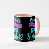 姉に昇進する マグカップ (正面右)