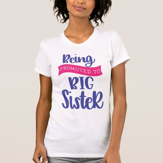 姉に昇進する Tシャツ (正面)