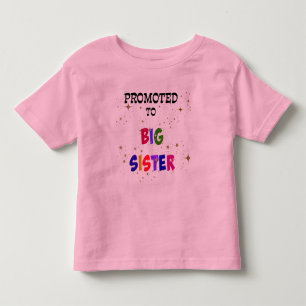 姉に昇進 トドラーTシャツ
