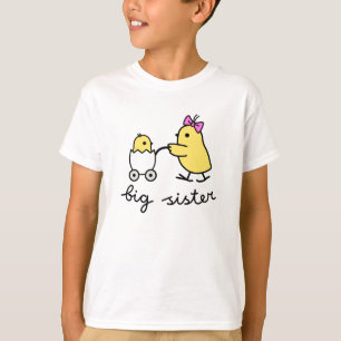 姉のひよこのTシャツ Tシャツ