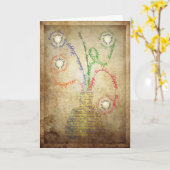 姉のグンギーの誕生日カード カード (黄色い花)