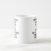 姉のコーヒーマグに妹おもしろいの贈り物に コーヒーマグカップ (中央)