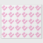 姉のタイポグラフィ ラッピングペーパー (フラット)