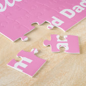 姉のピンクの鳥の驚きのパズル ジグソーパズル (側面)