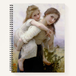 姉の与え妹ピギーバック ノートブック