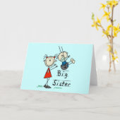 姉の弟のTシャツおよびギフト カード (黄色い花)