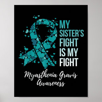 姉の戦いは私の戦い重症筋無力症 ポスター