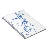 姉の渦巻のデザイン ノートブック (右側)