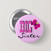 姉の蝶Tシャツおよびギフト 缶バッジ (正面&裏面)