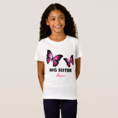 姉の蝶Tシャツ Tシャツ (正面フル)