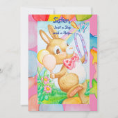 姉の誕生日の挨拶状 (正面)