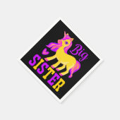 姉の魔法のユニコーン スタンダードカクテルナプキン (角)