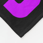 姉の魔法のユニコーン フリースブランケット (角)