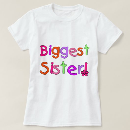 姉のTシャツおよびギフト Tシャツ (デザイン正面)
