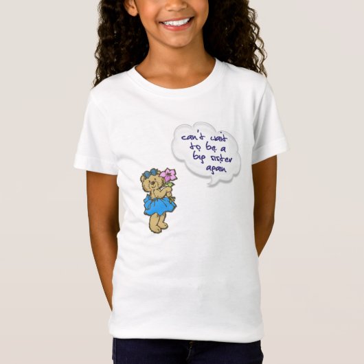 姉はあるために再度待つことができません Tシャツ (正面)