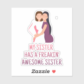 姉は今まで自由素晴らし人最高のだ シール