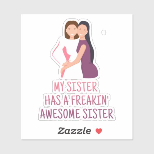 姉は今まで自由素晴らし人最高のだ シール (シート)