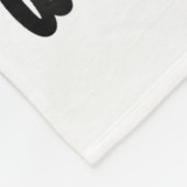 姉は涙を拭遠くにく素晴らし フリースブランケット (角)