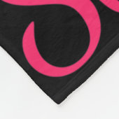 姉は生き残った蝶の乳がんAw フリースブランケット (角)