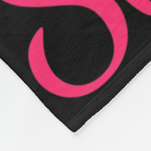 姉は生き残った蝶の乳がんAw フリースブランケット (角)