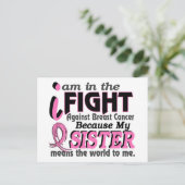 姉は私にとって乳がんという意味だ ポストカード (スタンド正面)