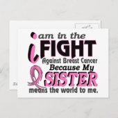 姉は私にとって乳がんという意味だ ポストカード (正面/裏面)