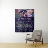 姉へのプレゼント ラブギフト 誕生日プレゼント タペストリー (インサイチュ)