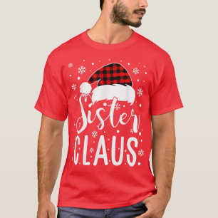 姉クロースのサンタ帽子 メリーXmas クリスマス ホリデ Tシャツ