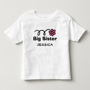 姉パーソナライズされた姉Tシャツ トドラーTシャツ