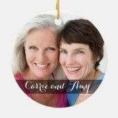 姉妹および親友のオーナメント セラミックオーナメント (裏面)