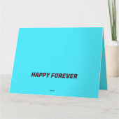 姉妹からの2024年新年のご挨拶 カード (裏面)