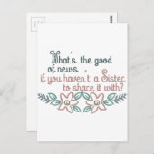 姉妹から共有 ポストカード (正面/裏面)