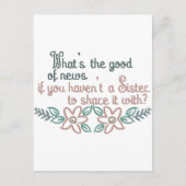 姉妹から共有 ポストカード (正面)