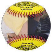 姉妹か兄最高の弟から弟へ写真 ソフトボール (正面)