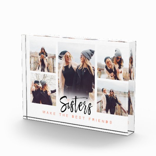 姉妹が友最高の人を写真白番 フォトブロック (右)