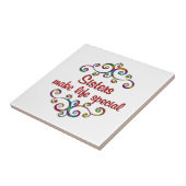 姉妹が命を特別に タイル (側面)