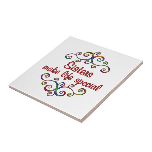 姉妹が命を特別に タイル (側面)