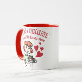 姉妹とチョコレート マグカップ (正面左)