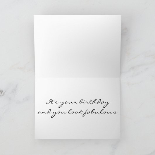 姉妹とハッピーバースデーは素晴らしい カード (内部)