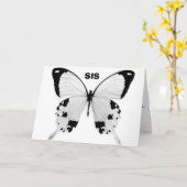 姉妹とハッピーバースデーは素晴らしい カード (黄色い花)