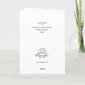 姉妹と友人 カード (裏面)