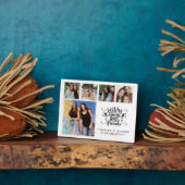 姉妹と過ごす人生が最高のものになる フォトプラーク (側面)
