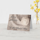 姉妹のためのバースデー・カード カード (黄色い花)