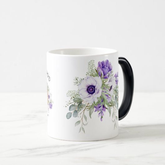 姉妹のギフトで繋がる4人のハート モーフィングマグカップ (正面右)