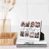 姉妹のスクリプト | 姉妹へのプレゼント フォト コラージュ フォトプラーク