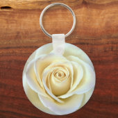 姉妹の予言ホワイトローズキーチェーン キーホルダー (正面)