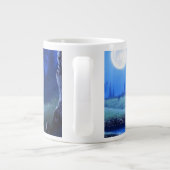 姉妹の兄弟のための専門マグカップ! ジャンボコーヒーマグカップ (裏面)